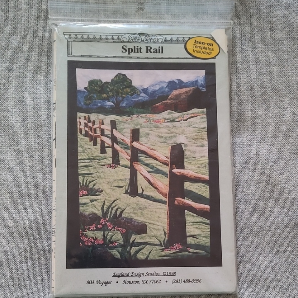 Split Rail Embroidery Kit by - Multicolor